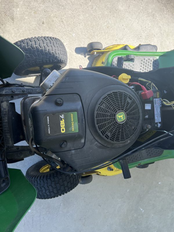 John Deere X155R mower