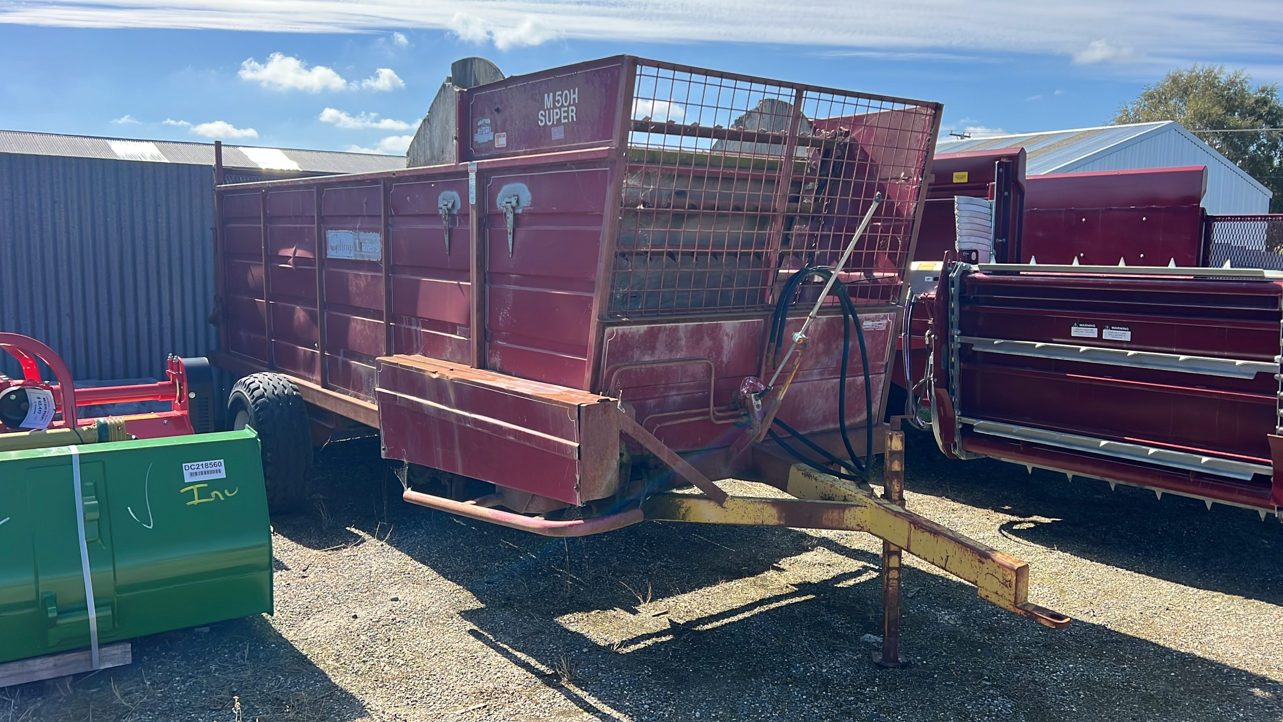 Giltrap M50H 90 Feed Out Wagon Image